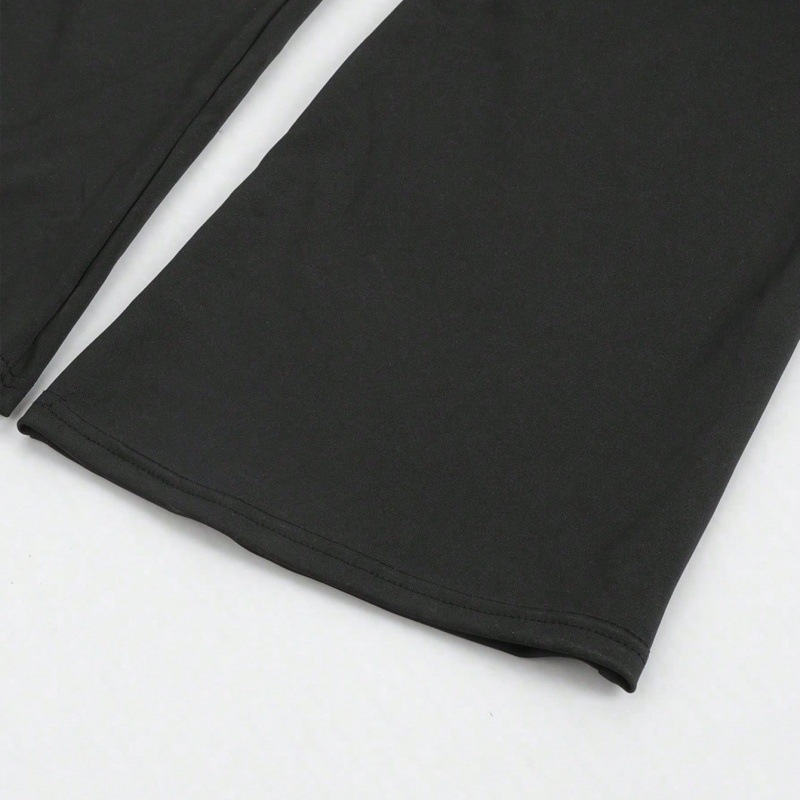 Pantalon de yoga taille haute à jambes larges – Image 10